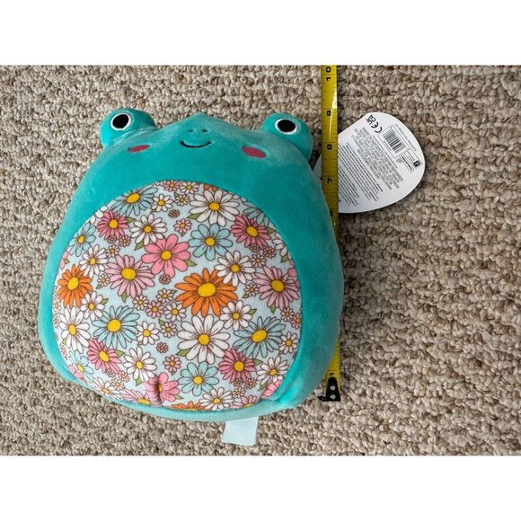 Squishmallow 9" Robert the Frog with‎ Floral Belly PLUSH NEW - Picture 4 of 4